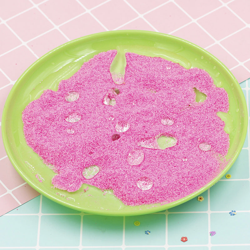 DIY Magic Sand – Non-Wet Space/Mars Sand for Kids, Non-Toxic Sensory & Educational Toy