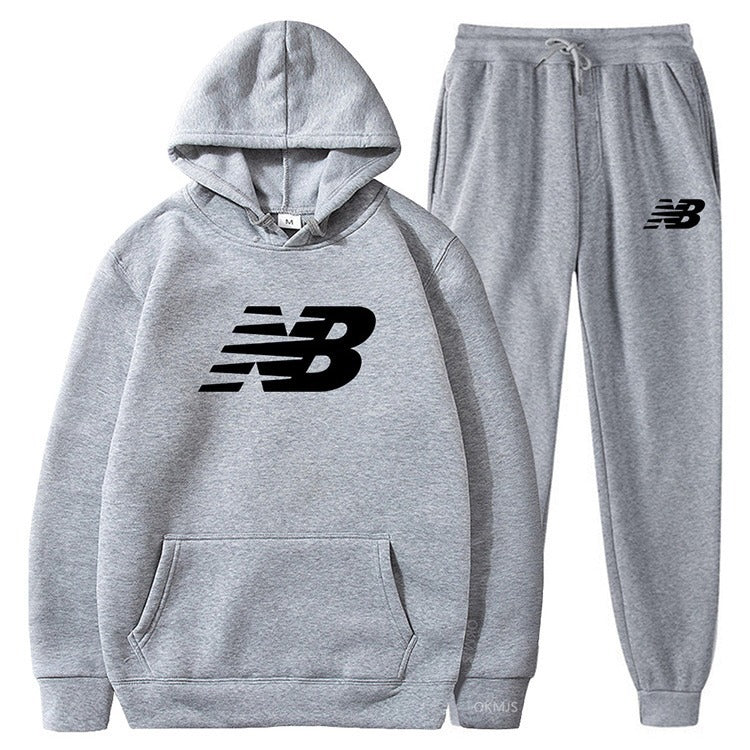 "Winter Unisex Trendy Loose Fit Sweatshirt Set – Casual Sportswear Long Sleeve Suit"