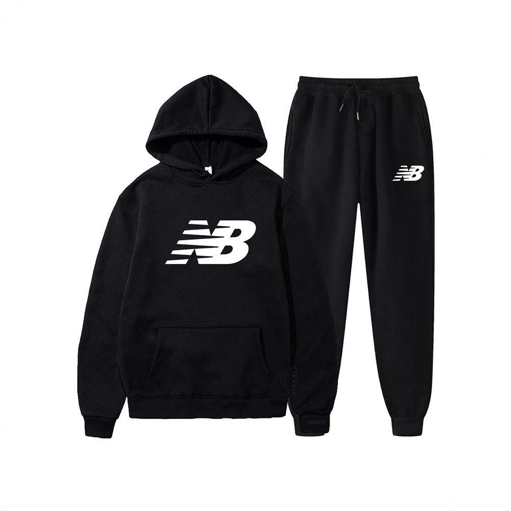 "Winter Unisex Trendy Loose Fit Sweatshirt Set – Casual Sportswear Long Sleeve Suit"